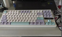 VGN V87 V2 有线/无线/蓝牙三模客制化机械键盘 多层填充gasket结构全键热插拔87键盘 电竞游戏办公 V87 V2 暴雪轴 浆果红侧刻 实拍图