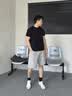 塞比（SAIBI）足球鞋男AG/FG电镀长钉青少年学生专业训练比赛鞋3618J白蓝金44 实拍图
