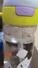 babycare儿童水杯二合一户外运动水杯吸管杯直饮幼儿园水壶上学专用600mL 实拍图