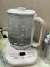 九阳（Joyoung）1.8L大容量养生壶煮茶器 316L不锈钢材质茶篮 800W大功率恒温冲奶花茶壶电烧水壶K18D-WY601(茶) 实拍图