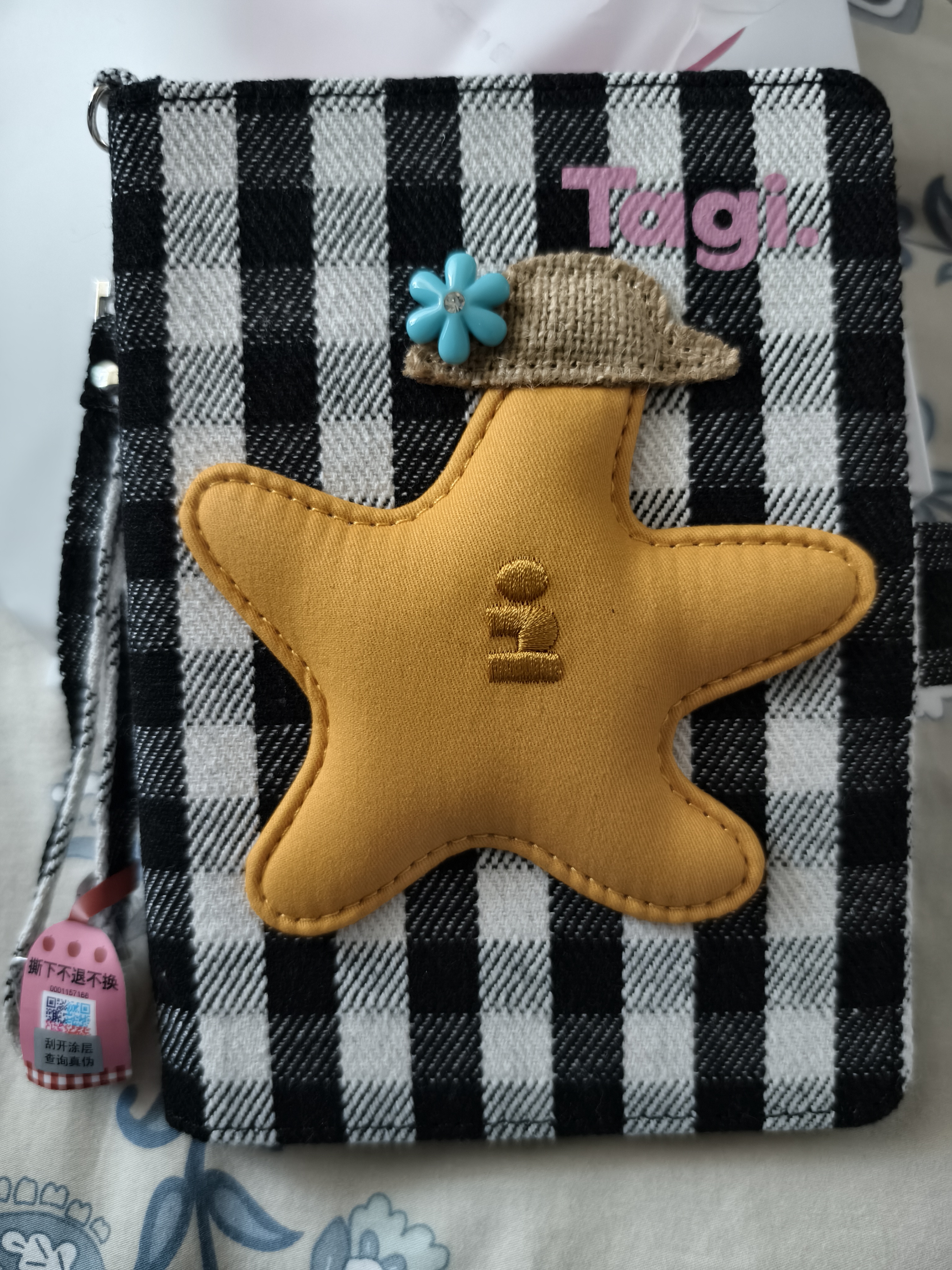 Tagi.塔皮星护照夹想象海滩证件包零钱包收纳包机灵结婚/生日礼物送人 实拍图