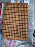 黛安居麻将凉席竹席子麻将席 双人夏天单人宿舍学生可折叠块竹垫空调席 【经典款】咖色双牛筋 -牛筋边 单凉席 90cm*190cm 实拍图