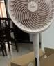 美的（Midea）【变频轻音】空气循环扇家用语音遥控电风扇 一级能效静音落地扇 卧室桌面大风力小风扇 GDJ24SHG 实拍图