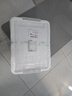 禧天龙塑料衣物收纳箱加厚大号零食玩具储物箱车载整理箱 55L1个装 带轮 实拍图