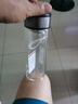 【京东物流配送】高硼硅双层玻璃杯大容量泡茶杯水杯子茶水分离杯 【双层加厚】茶杯350ml1只 实拍图