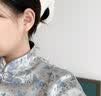 老凤祥和田玉银耳钉女耳坠环饰2026新款轻奢生日纪念日礼物送女朋友 实拍图