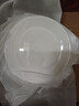 洁雅杰陶瓷骨碟家用吐骨盘6英寸白瓷盘酒店商用吐骨碟子味碟套装10只装 实拍图