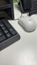 罗技（Logitech）M221无线鼠标 办公鼠标 静音鼠标 笔记本台式机家用带USB接收器 多色可选 M221-雪融白 实拍图