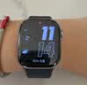 Apple/苹果 Watch S11 智能手表GPS款42毫米深空灰色铝金属表壳黑色运动型表带S/M MEUG4CH/B 实拍图