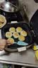 美的（Midea）电饼铛 电饼档家用上下可拆 电蒸锅煮锅火锅 煎饼烙饼锅 0氟钛陶早餐机75mm双旋火力可调 JKC2875 实拍图