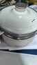 美的（Midea）电煮锅 小电锅 电蒸锅 电火锅 电热锅 分体式可拆洗 2.6L学生宿舍多功能锅 泡面锅 XZC2061 配蒸笼 实拍图