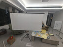 快朵小屋84英寸16:9支架挂壁两用光子8K幕布抗光免打孔移动便携幕家用办公投影幕布适配极米坚果当贝投影仪 实拍图