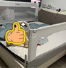 丸丫K2婴儿床围栏防摔防护栏床边护栏档板免打钉三面斜床头专用1.8*2 实拍图