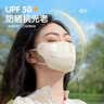 安可新一次性口罩UPF50+KN95级灭菌防尘防雾霾透气3D莫兰迪黄独立装30片 实拍图