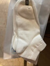 京东京造【10A抗菌】袜子女夏季女士纯棉防臭船袜透气超薄短袜白色短款6双 实拍图