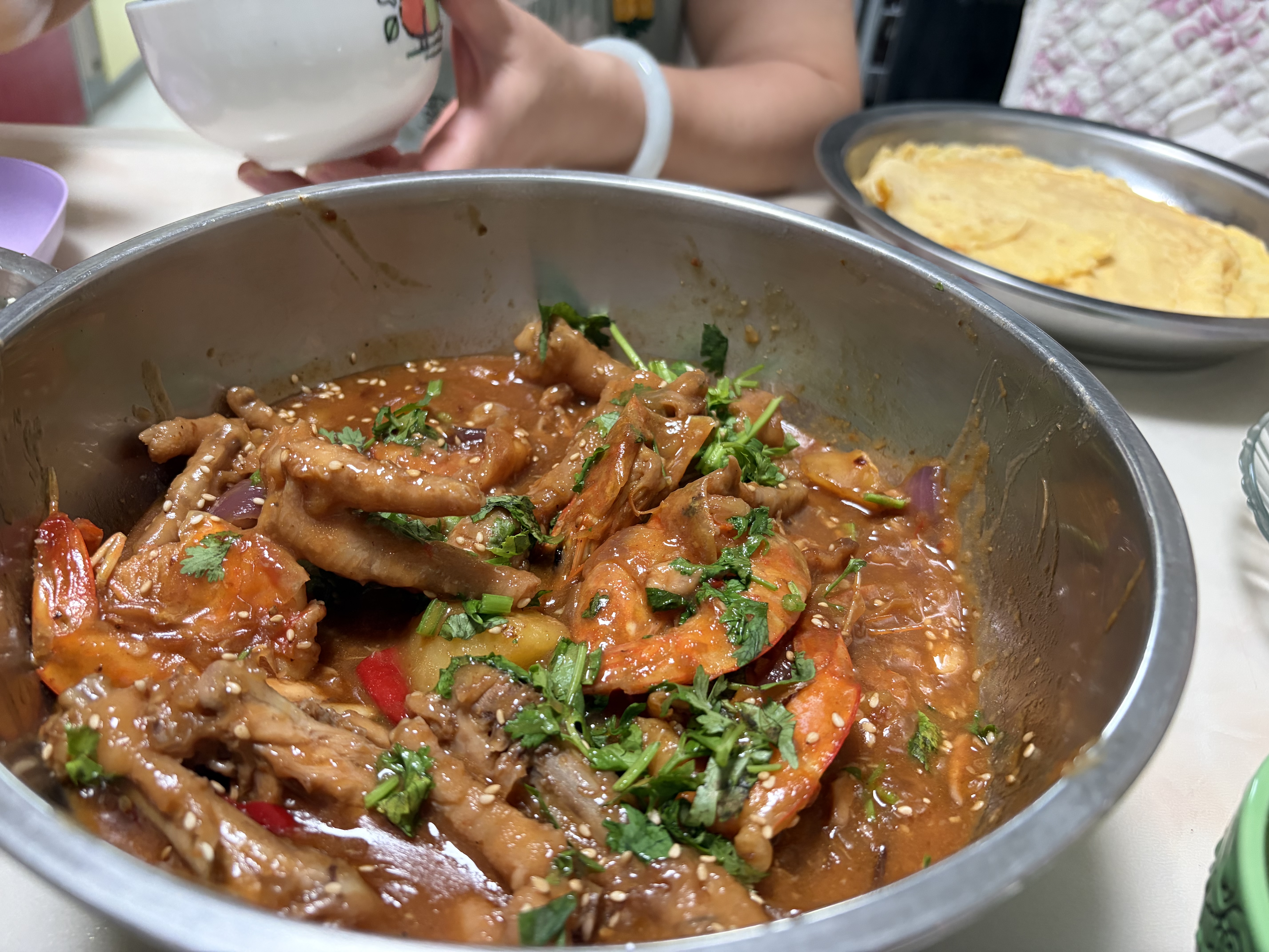 加点滋味酱香肉蟹煲风味调料120g【添加蟹油】双料包鸡爪煲明虾鸡翅煲 实拍图