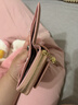 viney头层牛皮短款女士钱包学生折叠零钱包大容量皮夹钱夹女轻奢证件包 实拍图