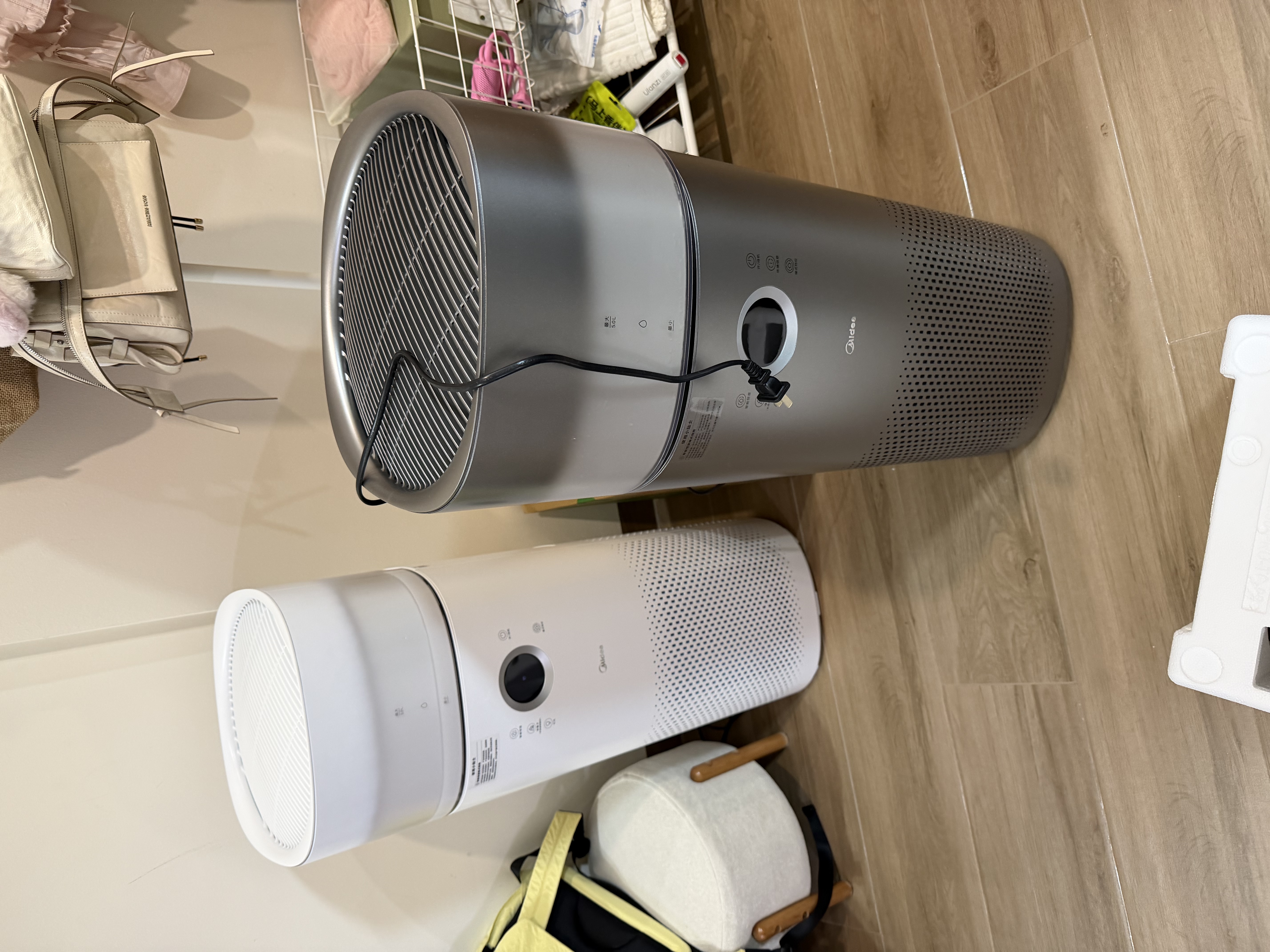 美的（Midea）【甲醛数显净化加湿器一体】空气净化器鼻炎家用除醛烟味异味过敏原空气净化机RX600ProH 实拍图