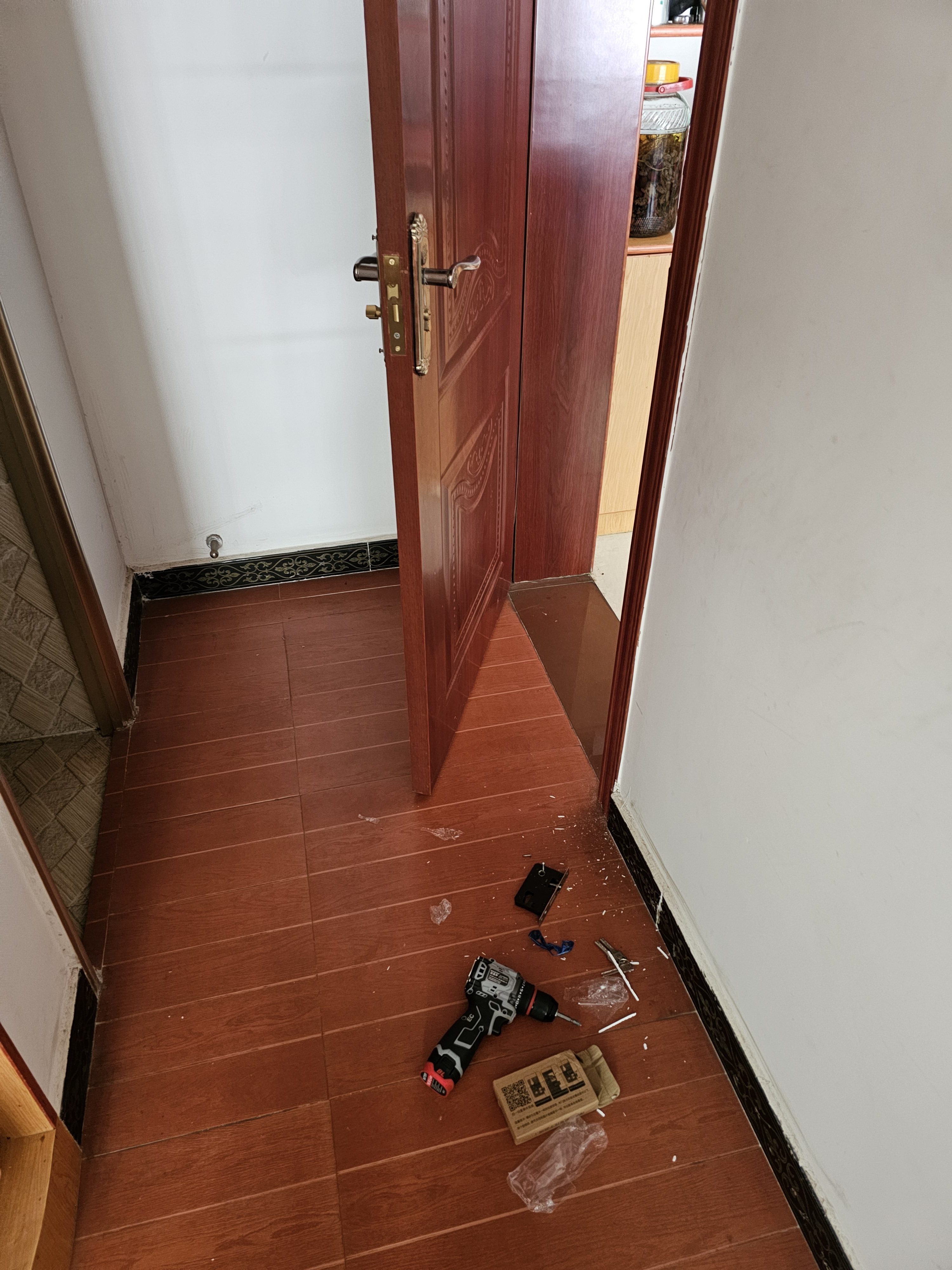 虎顿（HOTUN）锁体卧室门办公室门室内门锁体木门房间门小50锁体铜舌锁体5040-125B 实拍图
