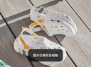 斯凯奇（Skechers）七夕情人节礼物洞洞鞋女鞋夏季厚底泡泡鞋沙滩鞋凉鞋包头凉拖鞋 实拍图