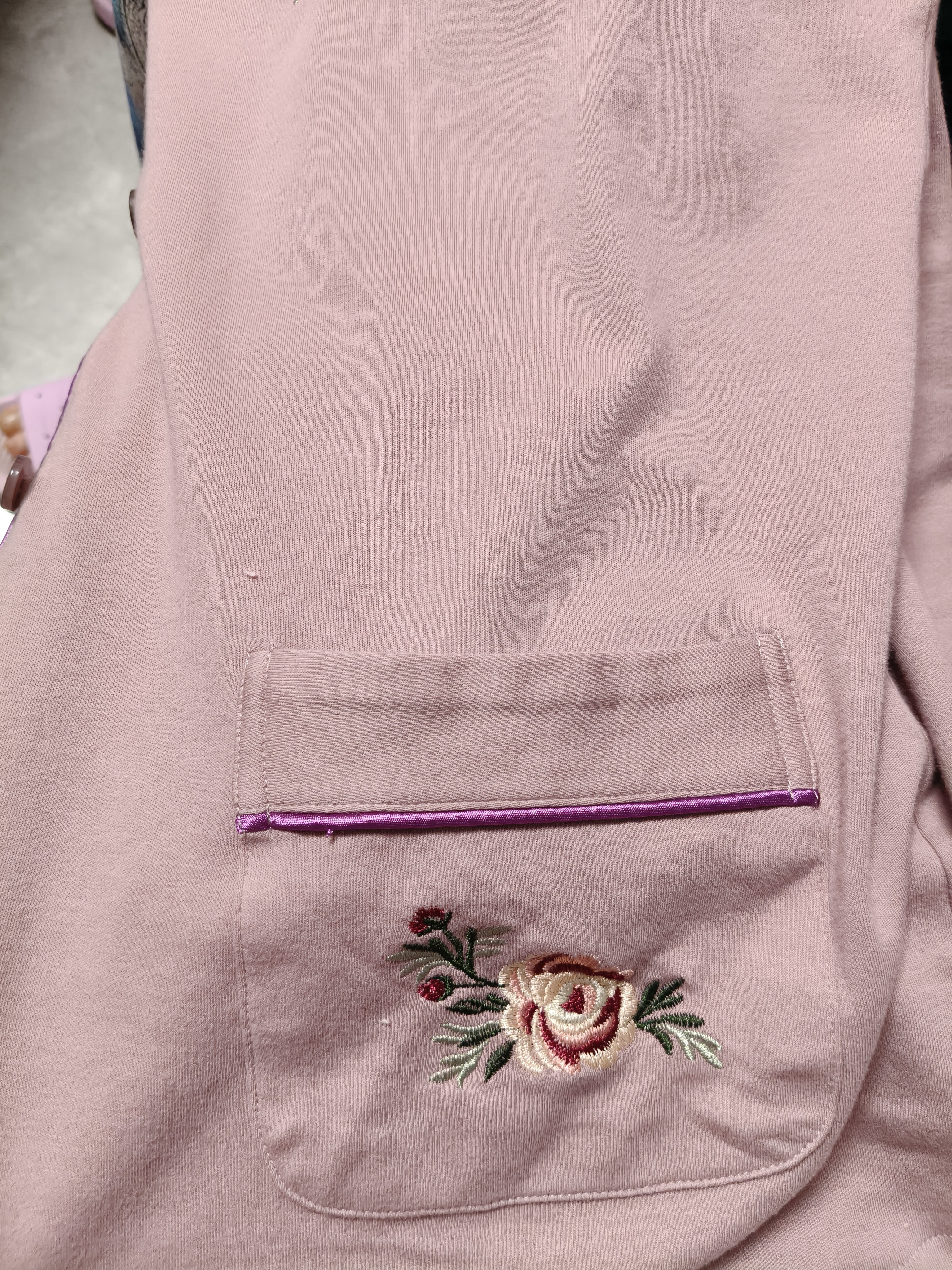古今（GUJIN）纯棉100%棉中老年妈妈睡衣女春夏家居服大码婆婆睡裤套装XL 实拍图