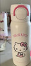 杯具熊（BEDDYBEAR）海浪双饮保温杯男女便携杯套吸管水杯大容量学生杯子500ml裙裙KT 实拍图