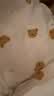 贝瑞加（Babyprints）婴儿连体衣2件装新生宝宝蝴蝶衣长袖护肚连身衣满月服 小熊59 实拍图