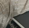 MUJI男式无侧缝双层纱织睡衣家居服长袖睡衣套装 烟熏棕色条纹6A XL 实拍图