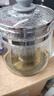 九阳（Joyoung）0胶水养生壶玻璃花茶壶可拆卸茶篮 定制12大功能 煮茶器恒温冲奶电热烧水壶1.5L WY155 实拍图