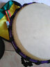 名森非洲鼓儿童成人初学演奏丽江手鼓实木羊皮鼓 10英寸 雕刻款 实拍图