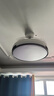 长城LED隐形风扇灯现代简约客厅卧室餐厅一体吊扇灯中山灯具静音 实拍图
