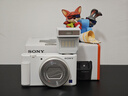 索尼（SONY）ZV-1 口袋相机 约2010万有效像素 美肤拍摄/强悍对焦/学生入门/Vlog/4K视频 ZV1 白色 实拍图