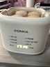 康佳（KONKA）煮蛋器 蒸蛋器迷你小型蒸锅智能定时煮鸡蛋神器多功能早餐一体机自动断电 单层 【特价款】智能预约 | 可蒸4个蛋 实拍图