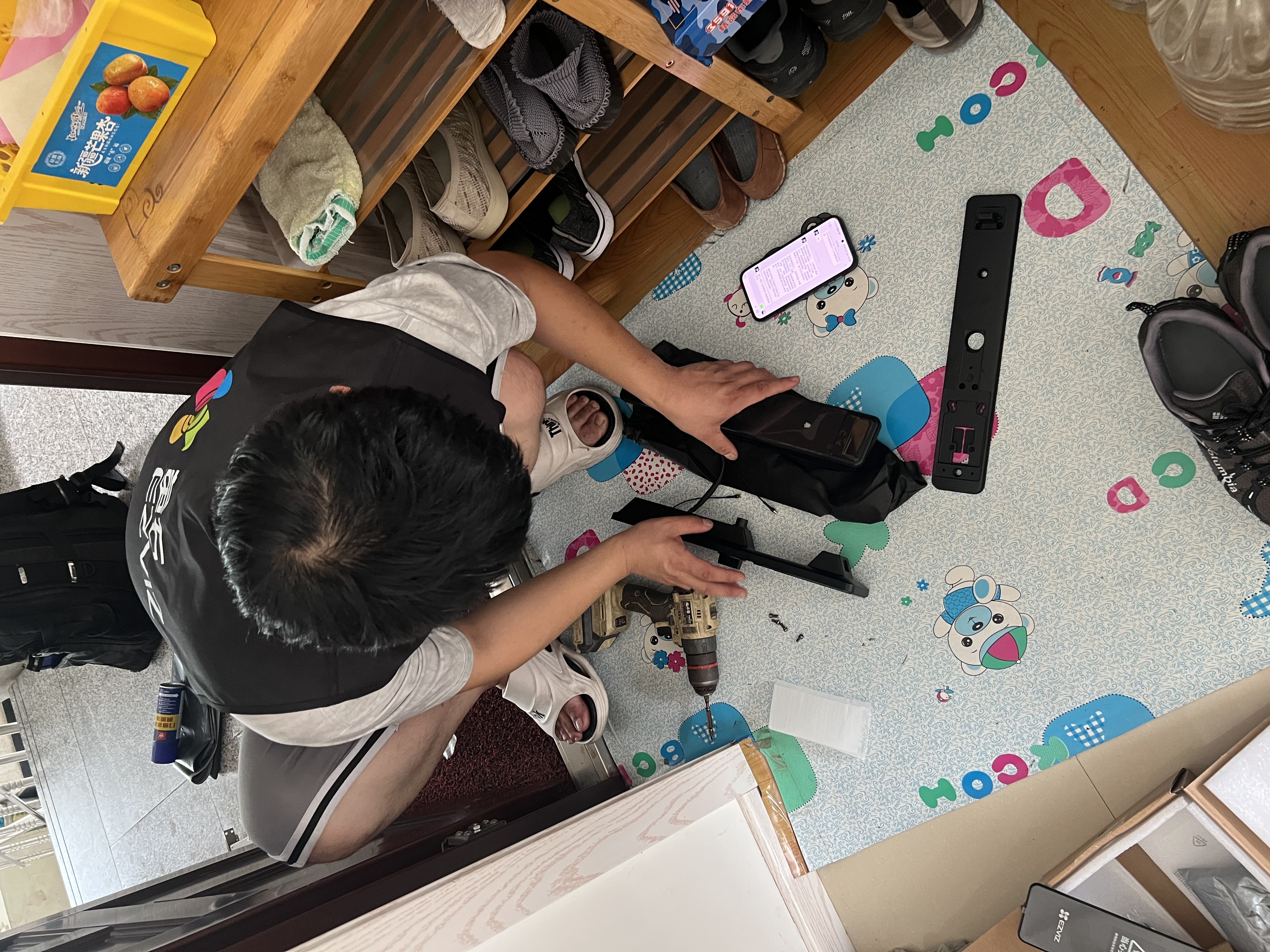 萤石Y3000FVS智能门锁 3D人脸识别猫眼门铃室内大屏视频通话 全自动电子门锁 家用防盗门密码锁包安装 Y3000FVS智能锁 静谧黑 标准锁体 实拍图