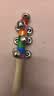 弭黎拨浪鼓和哗啦棒波婴儿0-1岁可啃咬宝宝羊皮老式桃木新生儿玩具 实拍图