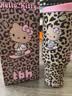 野兽派家居（tbh）保温杯HelloKitty巨无霸吸管随行杯不锈钢保冷杯水杯喝水杯子礼物 巨无霸保温杯 经典豹纹 (含mini收纳包挂件) 1200ml 含mini收纳包挂件 实拍图