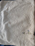 金号 素色绣花 纯棉枕巾 柔软透气单人枕巾 2条装 蓝色 50*80cm 实拍图