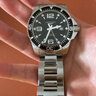 浪琴（LONGINES）瑞士手表 康卡斯潜水系列 男士钢带机械表L38414566 实拍图