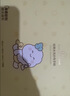 全棉时代婴儿口水巾儿童小毛巾纯棉纱布抗菌防螨面巾30*50cm蓝黄紫3条/盒 实拍图