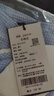 ASK JUNIOR女童背心裙夏装薄款小童花瓣领格子休闲无袖连衣裙 蓝色 130  实拍图