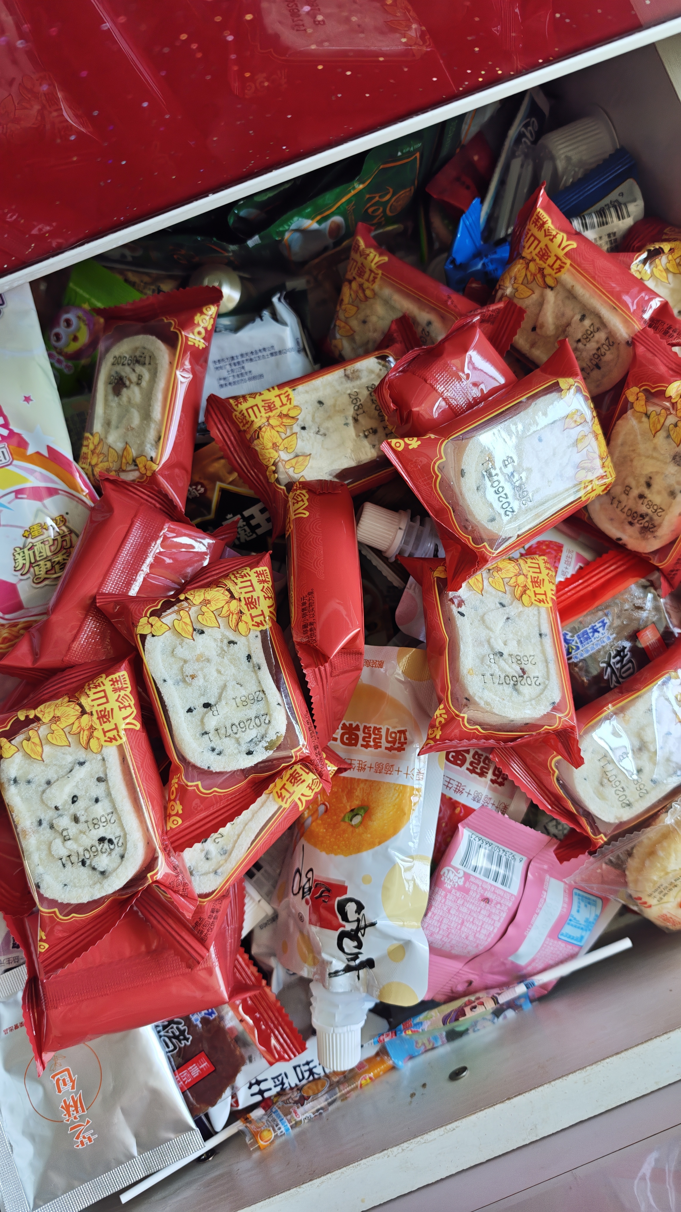 百草味红枣山药八珍糕500g 实糕早餐食品传统中式糕点点心休闲零食 实拍图