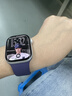 Apple/苹果 Watch S11 智能手表GPS款42毫米银色铝金属表壳雾紫色运动型表带S/M MEUT4CH/B 实拍图