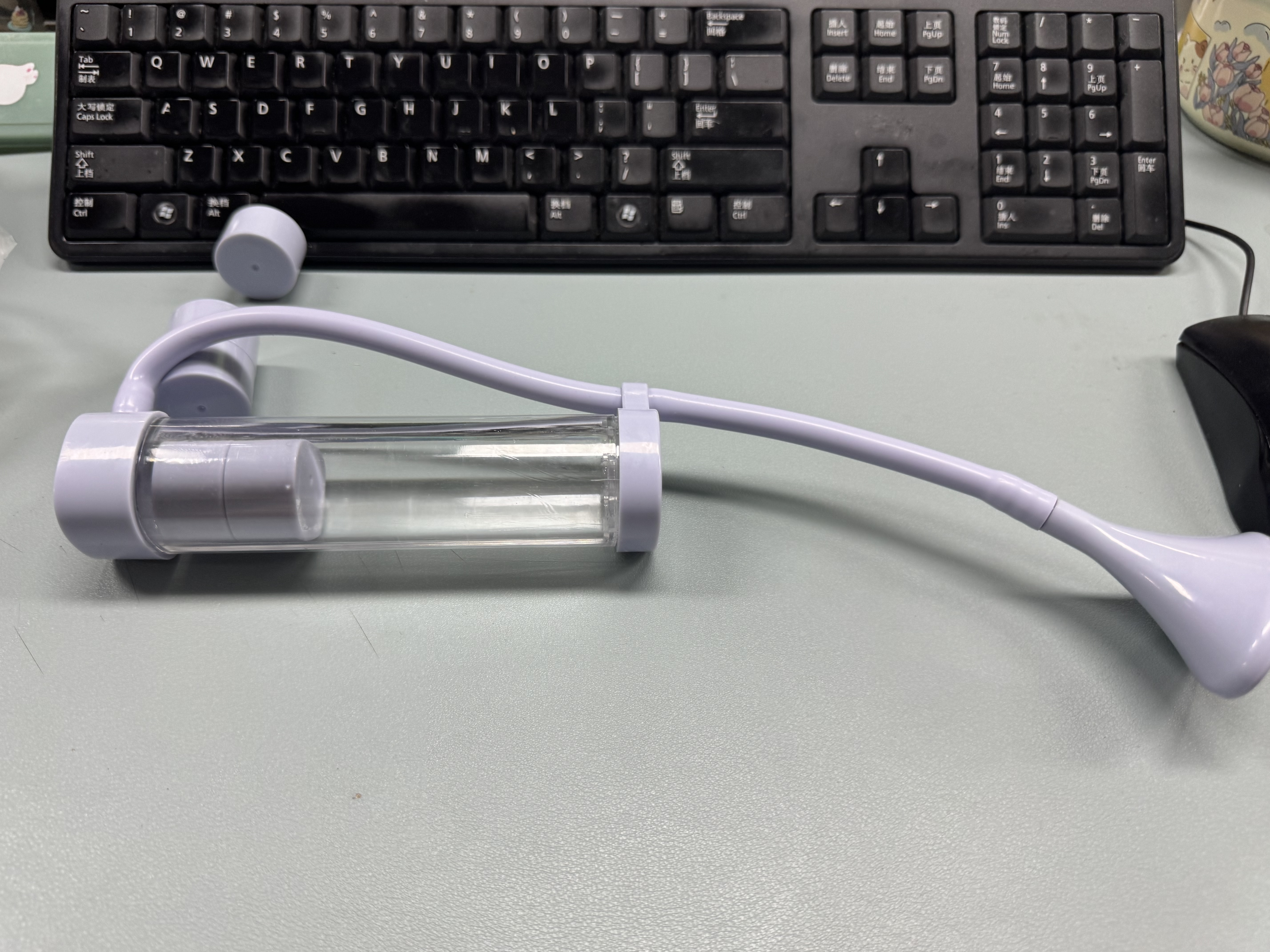Keep呼吸哑铃腹式训练器美体塑形肺活量腹肌马甲线盆底肌锻炼氧气紫 实拍图