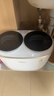 美的（Midea）双子座 波轮洗衣机全自动 1KG迷你内衣洗 分区洗衣机 专业除菌螨 MNBB10VH70E 以旧换新 实拍图