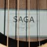 萨伽（SAGA）吉他sf700单板面单民谣萨迦木吉他入门初学者萨嘎乐器 【亮光单板】41英寸原木色缺角SF700CPRO 实拍图