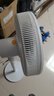 美的（Midea）【闪拆系列】一键闪电拆装直流变频家用语音电风扇一级能效静音落地扇大风力卧室立式电扇SDJ30BC 实拍图