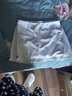 迪卡侬运动短裙女夏半身裙网球裙活力白M-2696876 实拍图