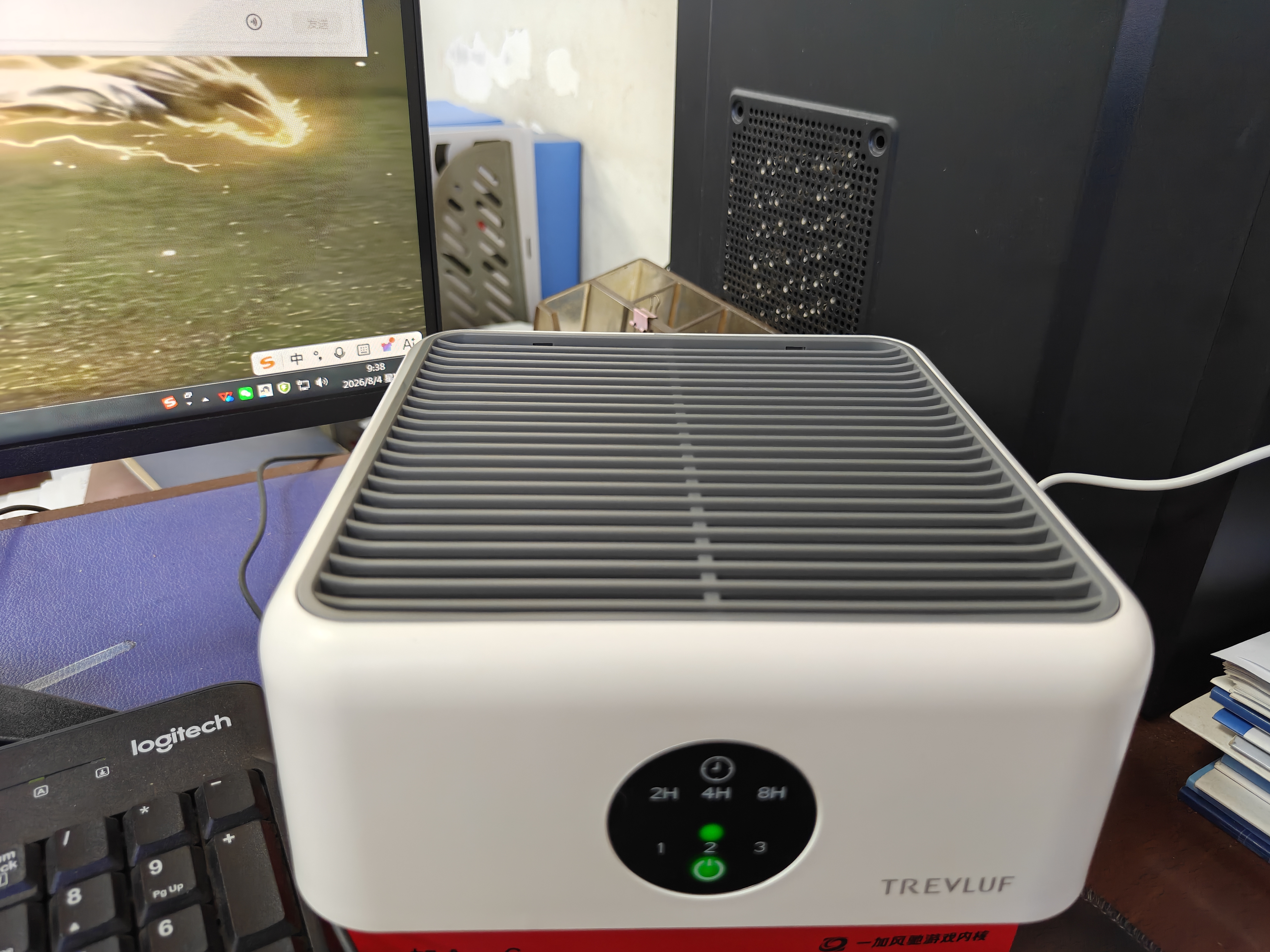TREVLUF瑞沃弗桌面空气净化器车载小型净化机车载除甲醛除二手烟味HEPA滤网办公家用除异味过敏原鼻炎神器 【空气检测指示灯】除醛除烟味 I HEPA13滤网 小巧便携丨30天免费试用丨TYPE-C 实拍图