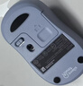 罗技（Logitech）M221 轻音鼠标 无线鼠标 办公鼠标 对称鼠标 带无线微型接收器 雾霭蓝 实拍图
