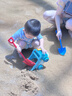 迪漫奇儿童沙滩玩具20件套户外海边戏水玩具沙滩桶沙漏铲子沙滩车礼物 实拍图
